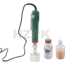 manual portable electric pneumatic perfume cosmetic small plastic bottles screw capping machine